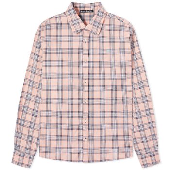 Acne Studios Sarlie Dry Flannel Check Shirt CB0062-COG