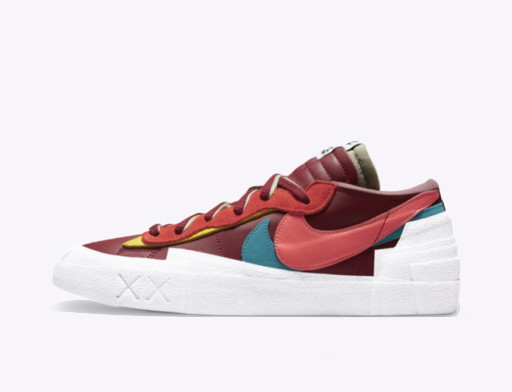 Kaws X Sacai X Nike Blazer Low "Team Red"