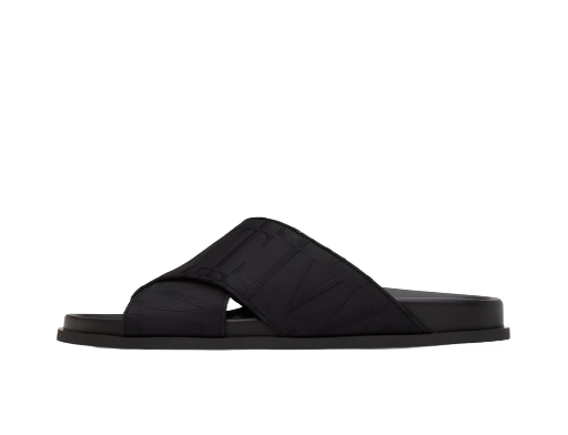 Garavani Jacquard Sandals "Black"