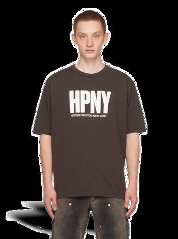 HERON PRESTON 'HPNY' T-Shirt HMAA032F23JER0016001