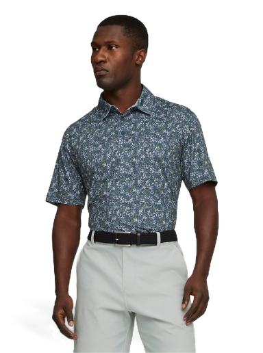 Mattr Florals Golf Polo Shirt