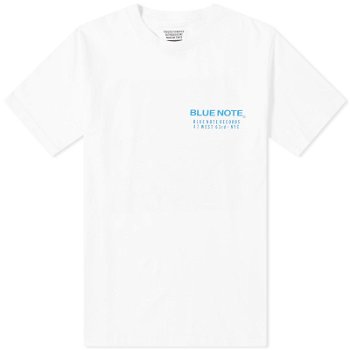 WACKO MARIA Blue Note Type 2 T-Shirt BLUENOTE-WM-TEE03-WHT