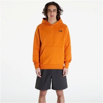 The North Face Raglan Red Box Hoodie Desert Rust NF0A2ZWUPCO1