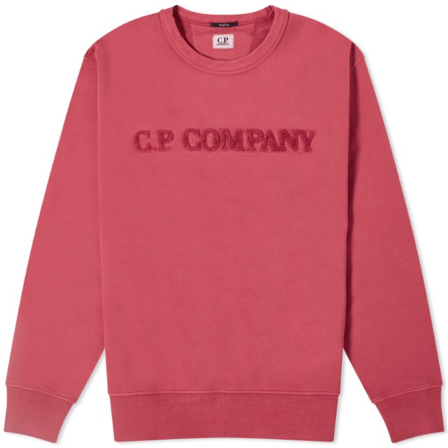 Cotton Diagonal Fleece Logo Sweatshirt