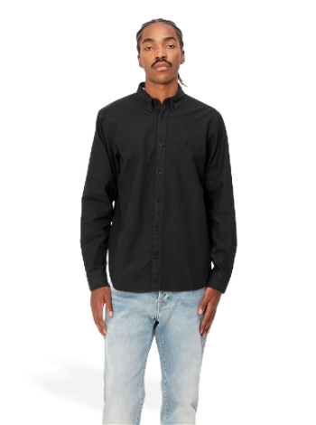 Carhartt WIP L/S Bolton Shirt "Black garment dyed" I030238_89_GD