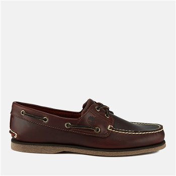 Timberland Men's Classic 2-Eye Boat Shoes - Rootbeer Smooth - UK 7 TB0250772141