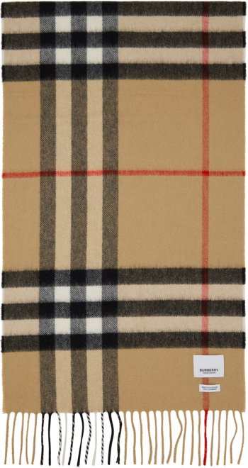 Burberry Check Scarf Beige 8056850