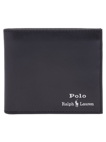 Polo by Ralph Lauren Embossed Billfold Wallet Black 405803865002