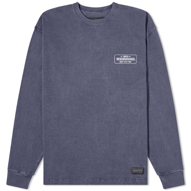 Long Sleeve Pigment Dyed T-Shirt