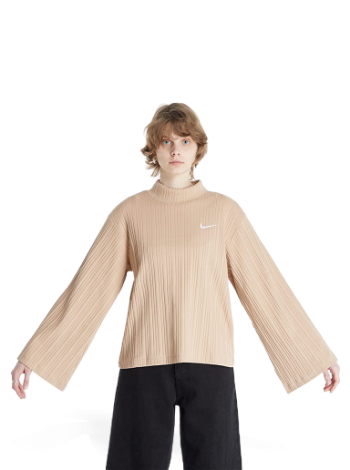Nike NSW Ribbed Jersey Long Sleeve Top DM6399-200