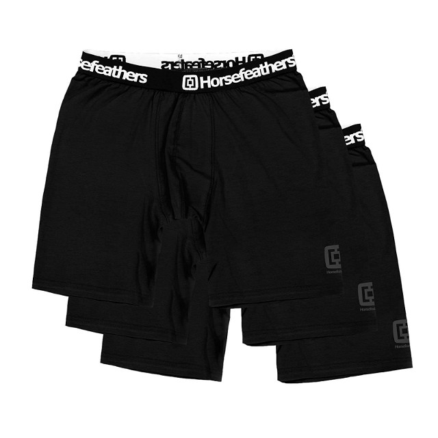 Boxers Dynasty Long 3-Pack Boxer Shorts Black