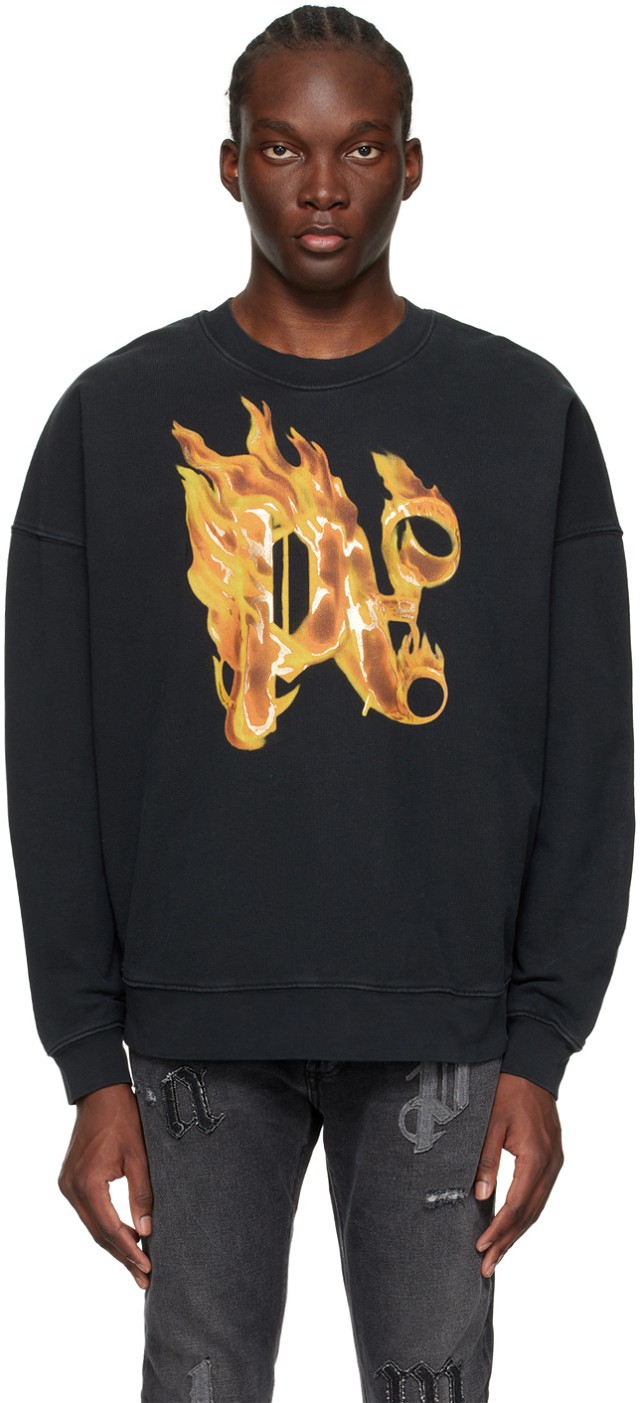 Burning Monogram Sweatshirt