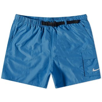 Nike Swim Belted 5 Volley Shorts "Marina Blue" NESSB522-444