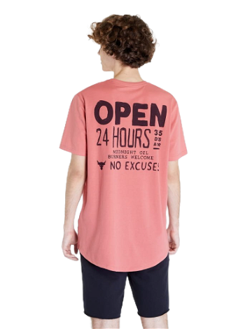 Under Armour Project Rock Open 24 Hours Tee 1374846-600