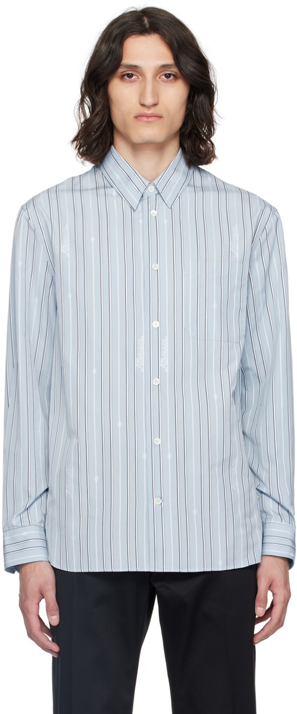 Blue Nautical Stripe Shirt