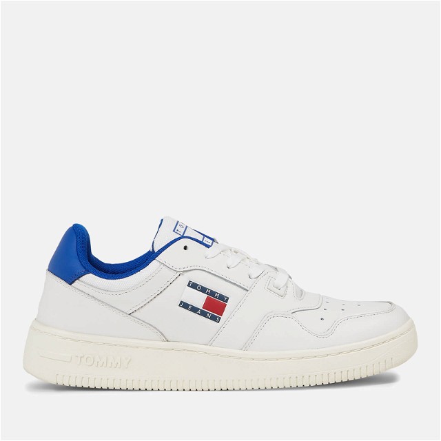 Tommy Jeans  Retro Basket Leather Trainers