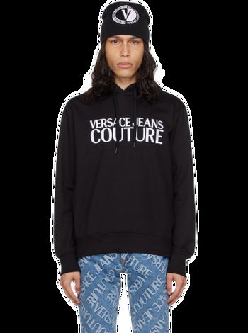 Versace Jeans Couture Embroidered Hoodie E75GAIT02_ECF06T