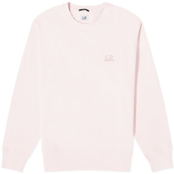 C.P. Company Cotton Diagonal Fleece Logo Sweatshirt CMSS098B-110044R-501