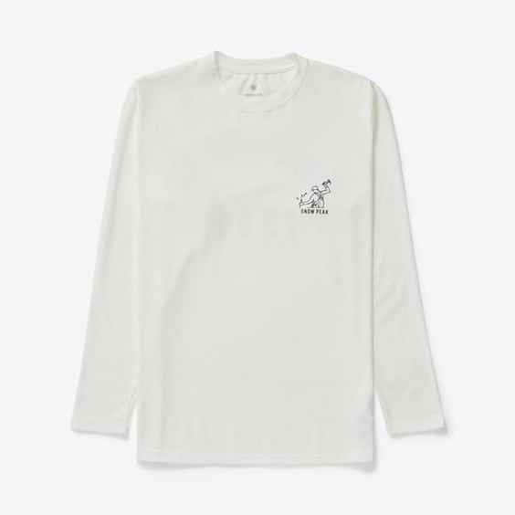 Foam Printed Long Sleeve T-shirt