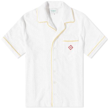 Casablanca Monogram Terry Short Sleeve Shirt MS23-SH-085-02