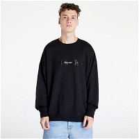 Emb Icon Lounge Long Sleeve Sweatshirt Black