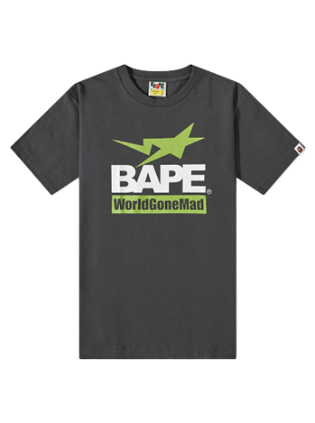 BAPE Archive World Gone Mad Tee 001TEI701007F-CHA