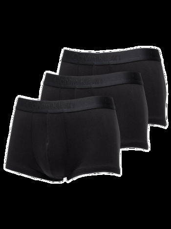 CALVIN KLEIN Low Rise Trunk 3-Pack Black NB3651A UB1