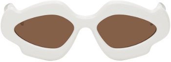 Loewe White Flame Sunglasses LW40109UM5221E