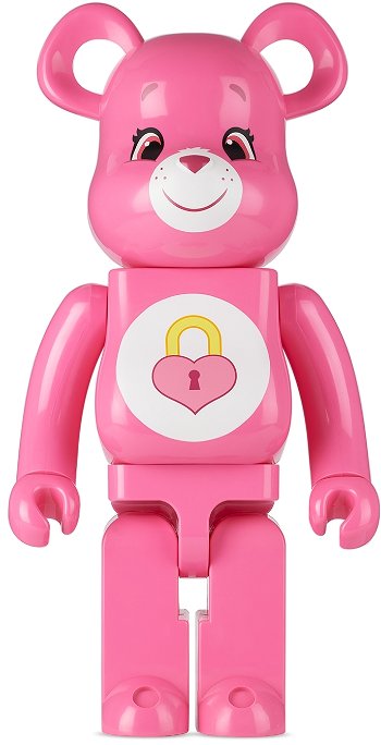 Medicom Toy Pink Care Bears 'Secret Bear' 1000％ Bearbrick 4530956603360