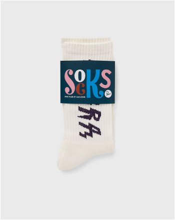 By Parra Spiked Logo Crew Socks 50551