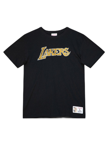 Mitchell & Ness NBA Los Angeles Lakers Legendary Slub Tee TCRW1221-LALYYPPPBLCK