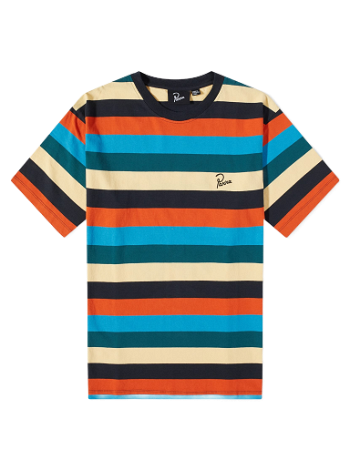By Parra Stacked Pets on Stripes Tee 49410-MLT