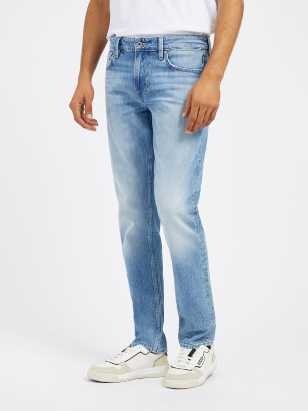 Mid Rise Slim Denim Pant