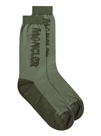 Moncler Genius x Salehe Bembury Socks Green 3G000-0U229-03-817