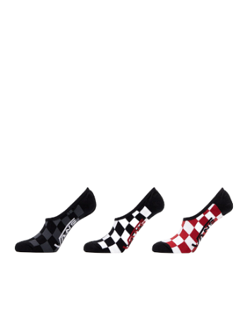 Vans Classic Super No Red-White Check 3-Pack VN000XS9RLM1