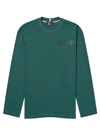 Moncler Grenoble Long Sleeve T-Shirt Green 8D000-02-83927-87F