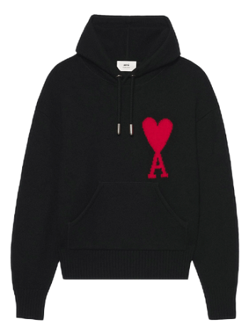 AMI ADC Knitted Hoodie UKS802 018 009