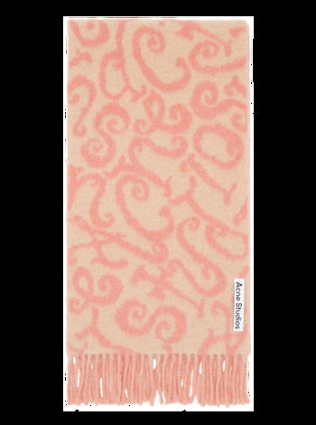 Acne Studios Monogram Jacquard Scarf CA0279-