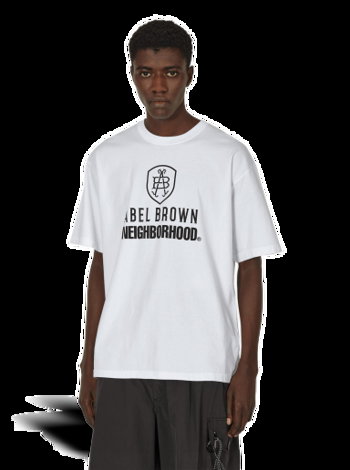 Neighborhood Abel Brown SS-1 T-Shirt 232PC30N-ST01S WH