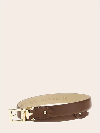 GUESS Else Real Leather High-Waisted Belt BW9135P4225