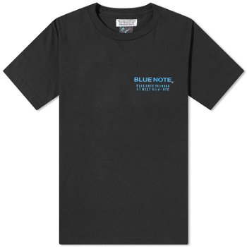 WACKO MARIA Blue Note Type 2 T-Shirt BLUENOTE-WM-TEE03-BLK