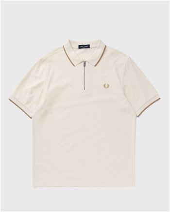 Fred Perry Crepe Pique Zip Neck Polo M7729-560