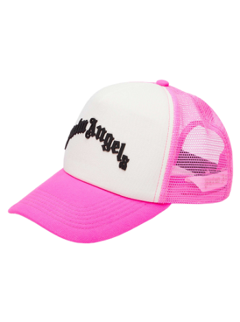 Palm Angels Curved Logo Mesh Cap PWLB014S23FAB0013210