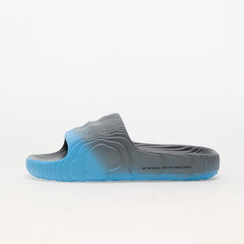 adidas Originals Adilette 22 Grey Three/ Semi Blue Burst/ Core Black IF3672