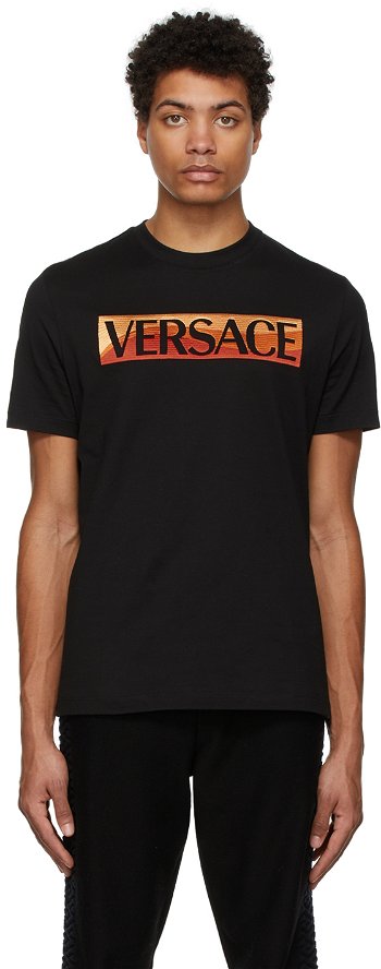 Versace Wave Logo T-Shirt 1003915 1A02787