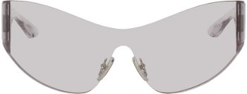 Balenciaga SSENSE Exclusive Transparent Shield Sunglasses BB0257S 30013965002