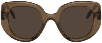 Loewe Green Butterfly Sunglasses LW40100IW4996E