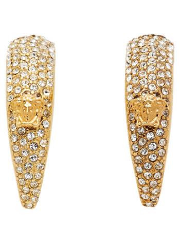 Versace Crystal Galaxy Moon Earrings 1011145_1A00621