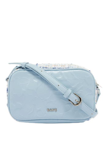 BAPE Solid Camo Shoulder Bag 001BAI302010L-SAX