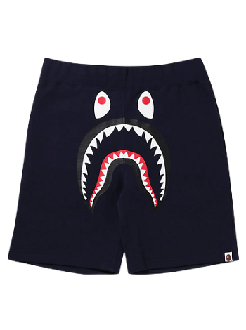 BAPE Shark Sweat Shorts 1I80 153 009 BLACK